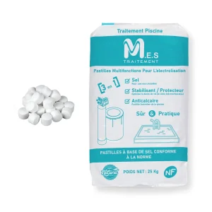 Sel en pastilles pour adoucisseur — 25 kg